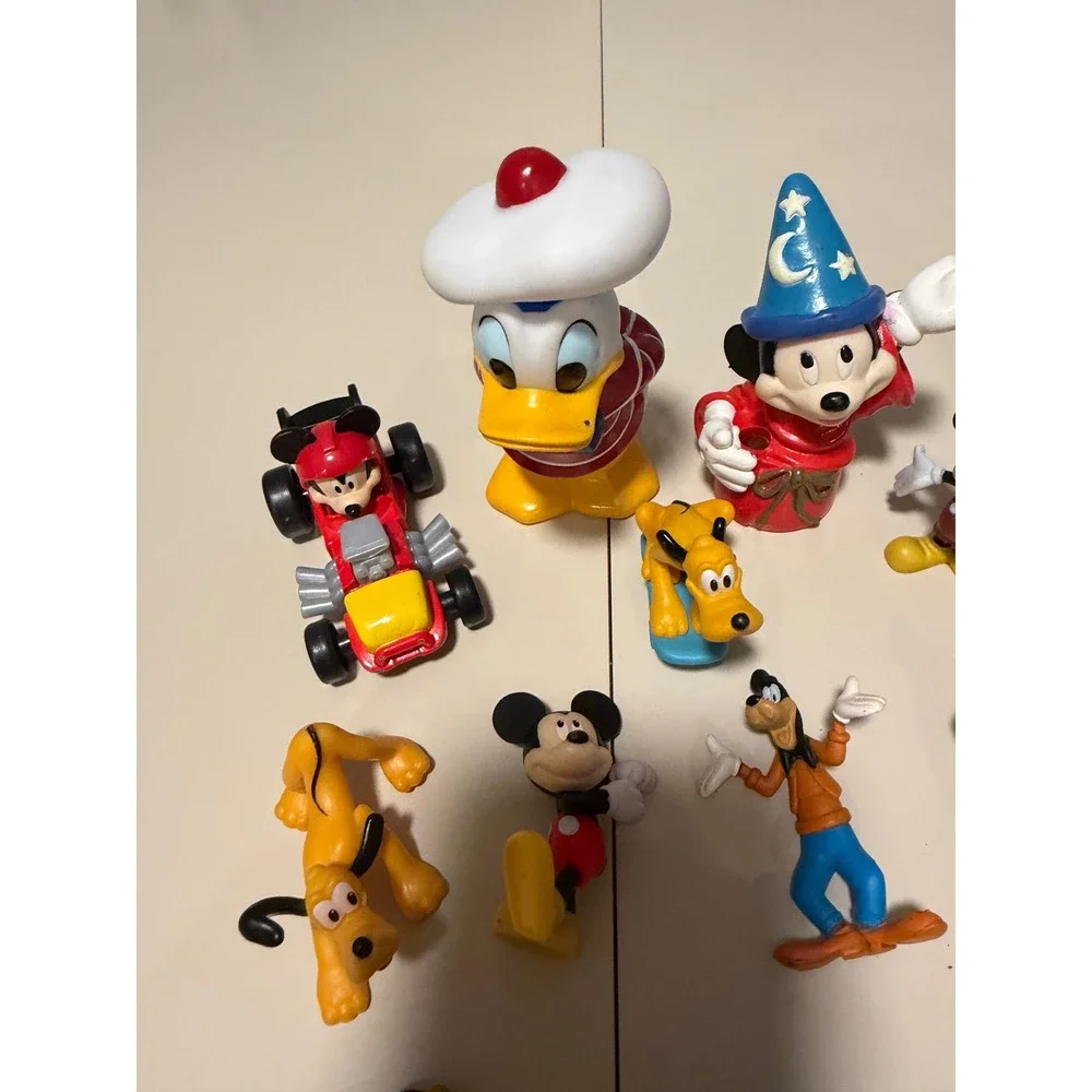 Disney Mickey Mouse and Friends Toy Figure Lot‎ Mickey Minnie Donald Goofy Pluto